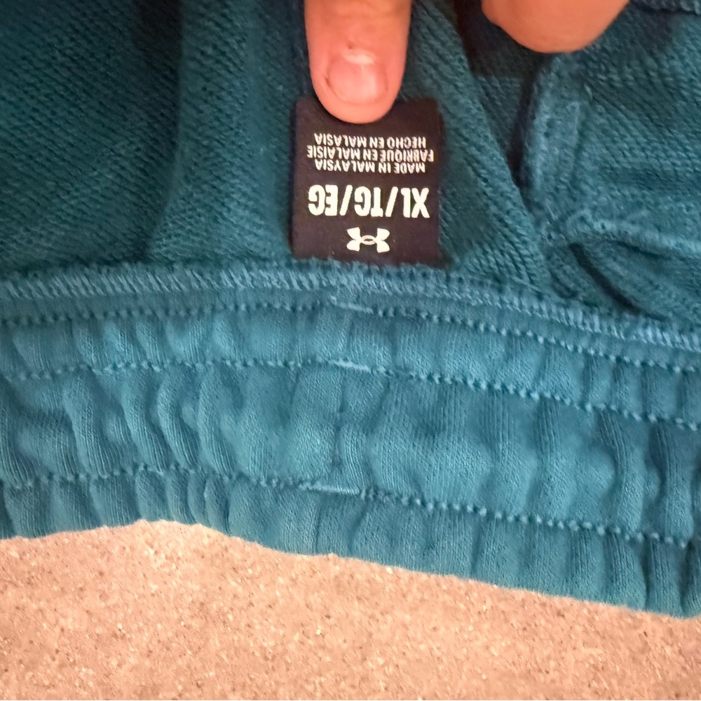 Under Armour Teal Athletic Pants - Picture 2 of 4